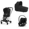 Cybex - Trio Mios: Seat Pack + Carrycot + Cloud T isize Car Seat + "Kit Mamma 2023" Case