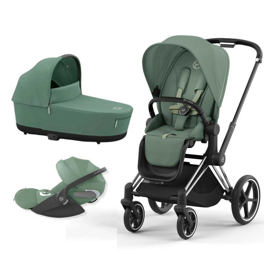 Cybex - Trio Priam: Seat Pack + Carrycot + Cloud T Isize Car Seat