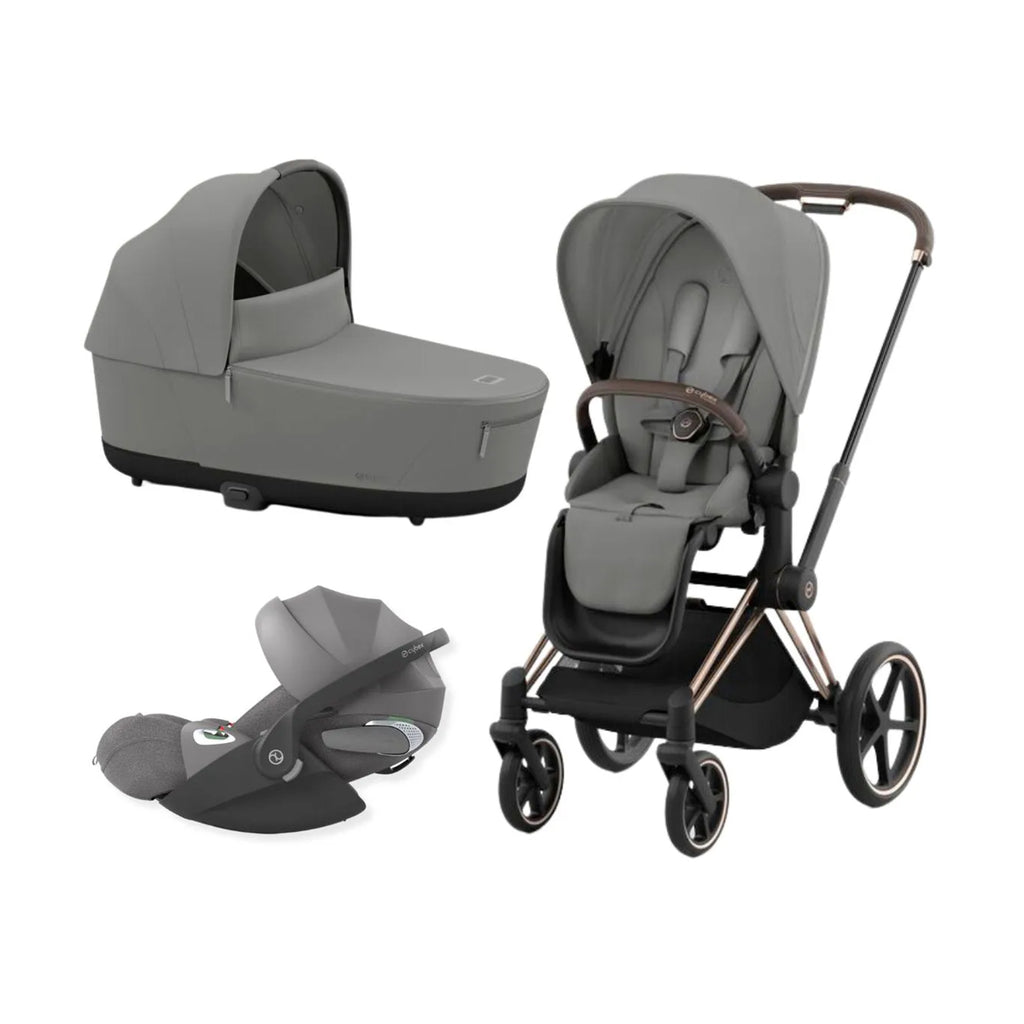 Cybex - Trio Priam: Seat Pack + Carrycot + Cloud T Isize Car Seat