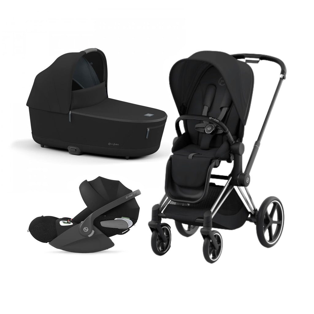 Cybex - Trio Priam: Seat Pack + Carrycot + Cloud T Isize Car Seat