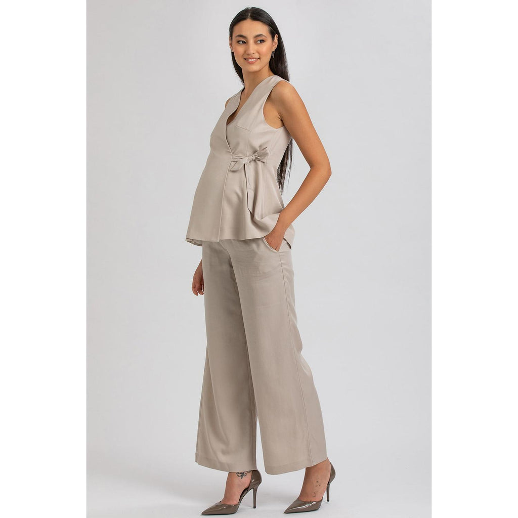 DARCY - Gilet Premaman Ice Beige