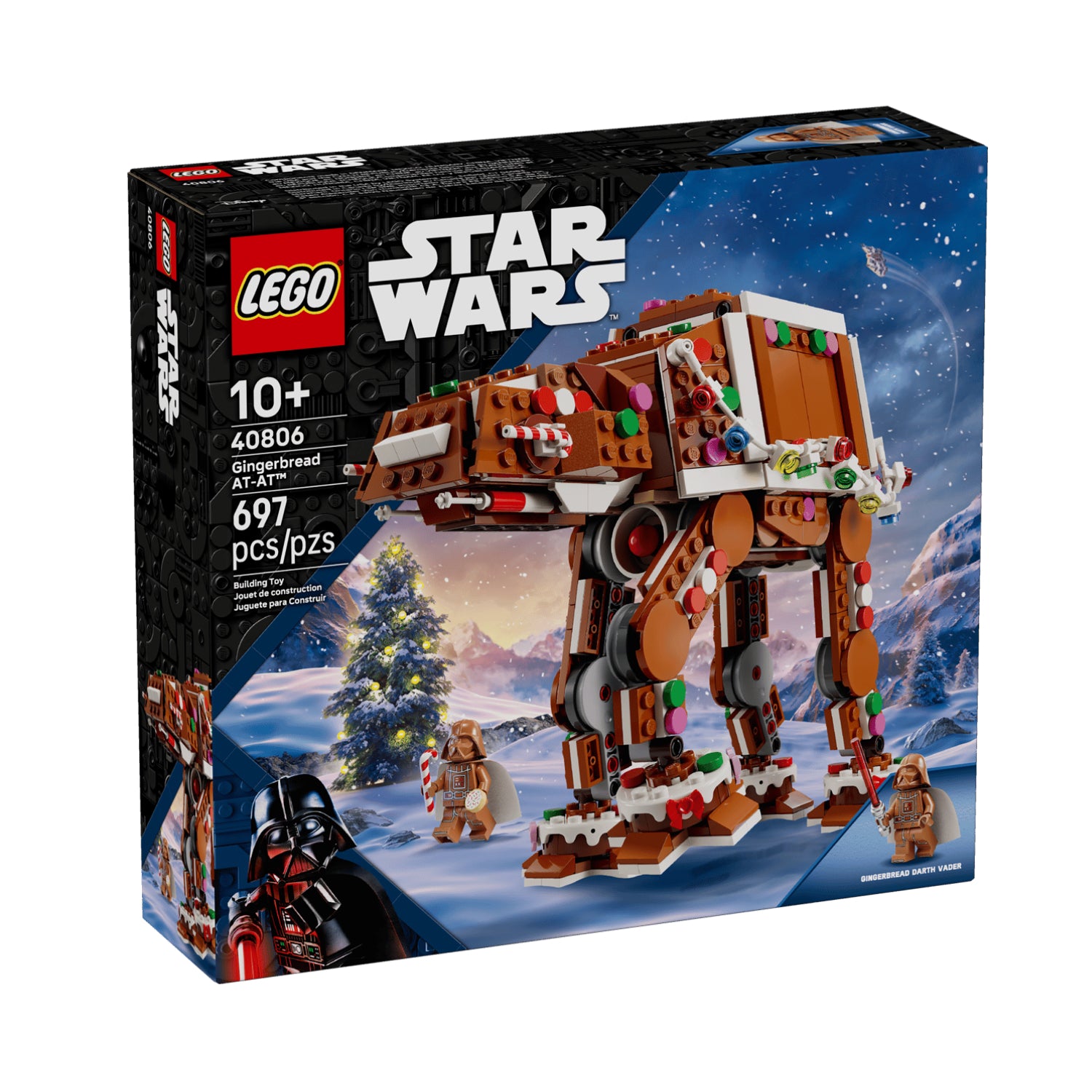 Lego - Star Wars Walker ATAT Pan di Zenzero 40806
