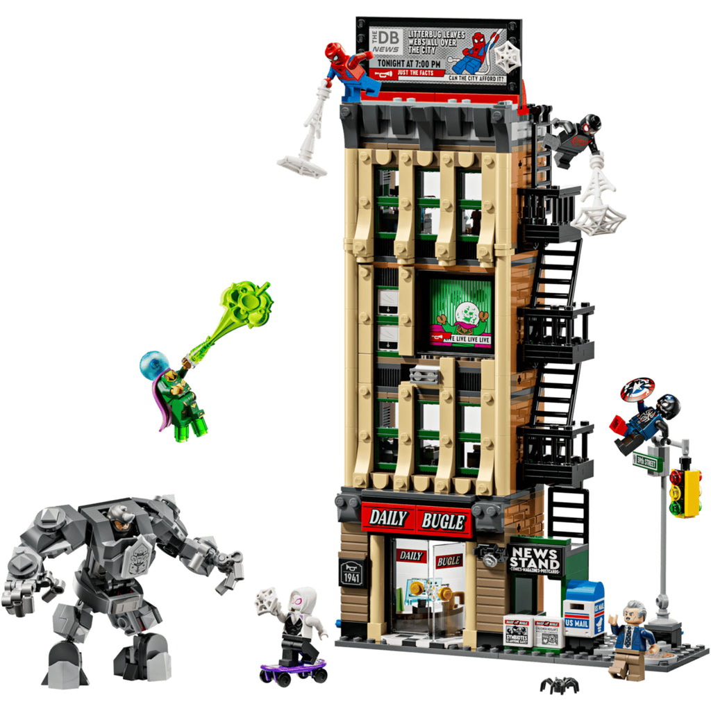 LEGO - Spider-Man vs Mysterio il Daily Bugle 76342