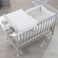 Azzurra Design - Set 4 pezzi Culla Riduttore per lettino Homi