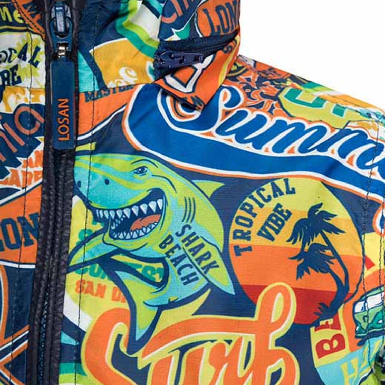 Losan - Giubbotto Fantasia Surf Bambino Junior ULTIMA TAGLIA 2 ANNI