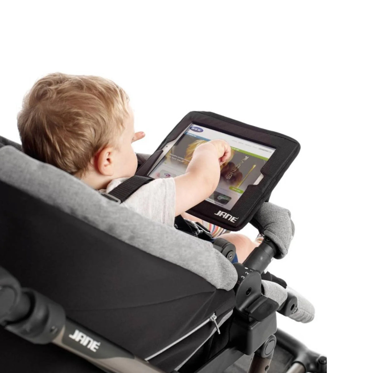 Jané - Specchio retrovisore e fodera per tablet