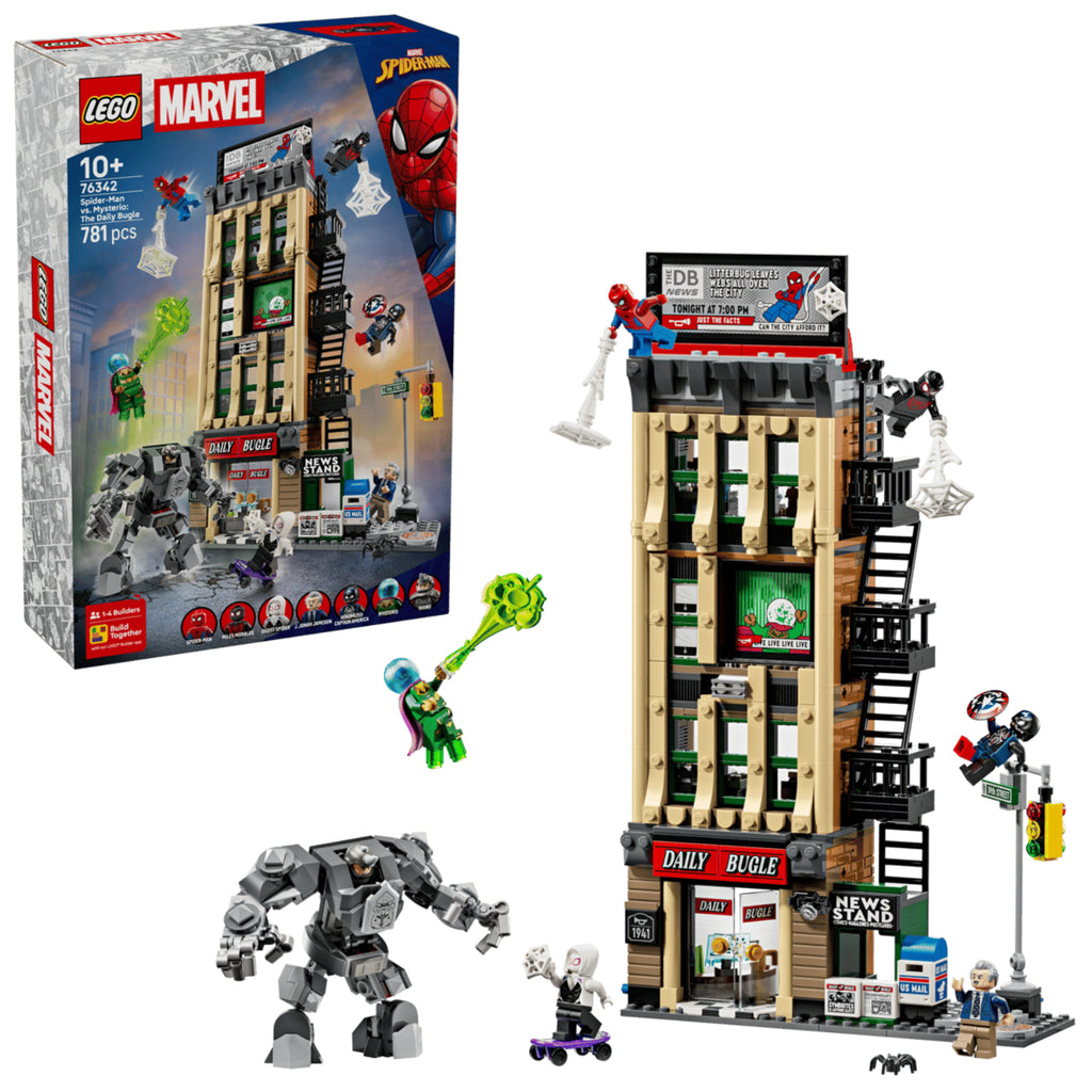 LEGO - Spider-Man vs Mysterio il Daily Bugle 76342