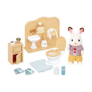 Epoch - Sylvanian Families: Fratello Coniglio Cioccolato E Bagno
