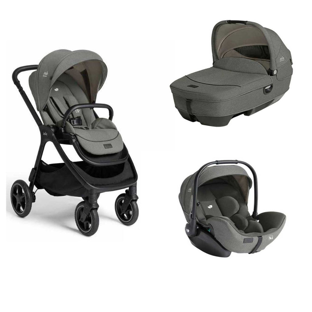 Joie - Trio Con Passeggino Finiti + Navicella Calmi + S.A. I Level Recline
