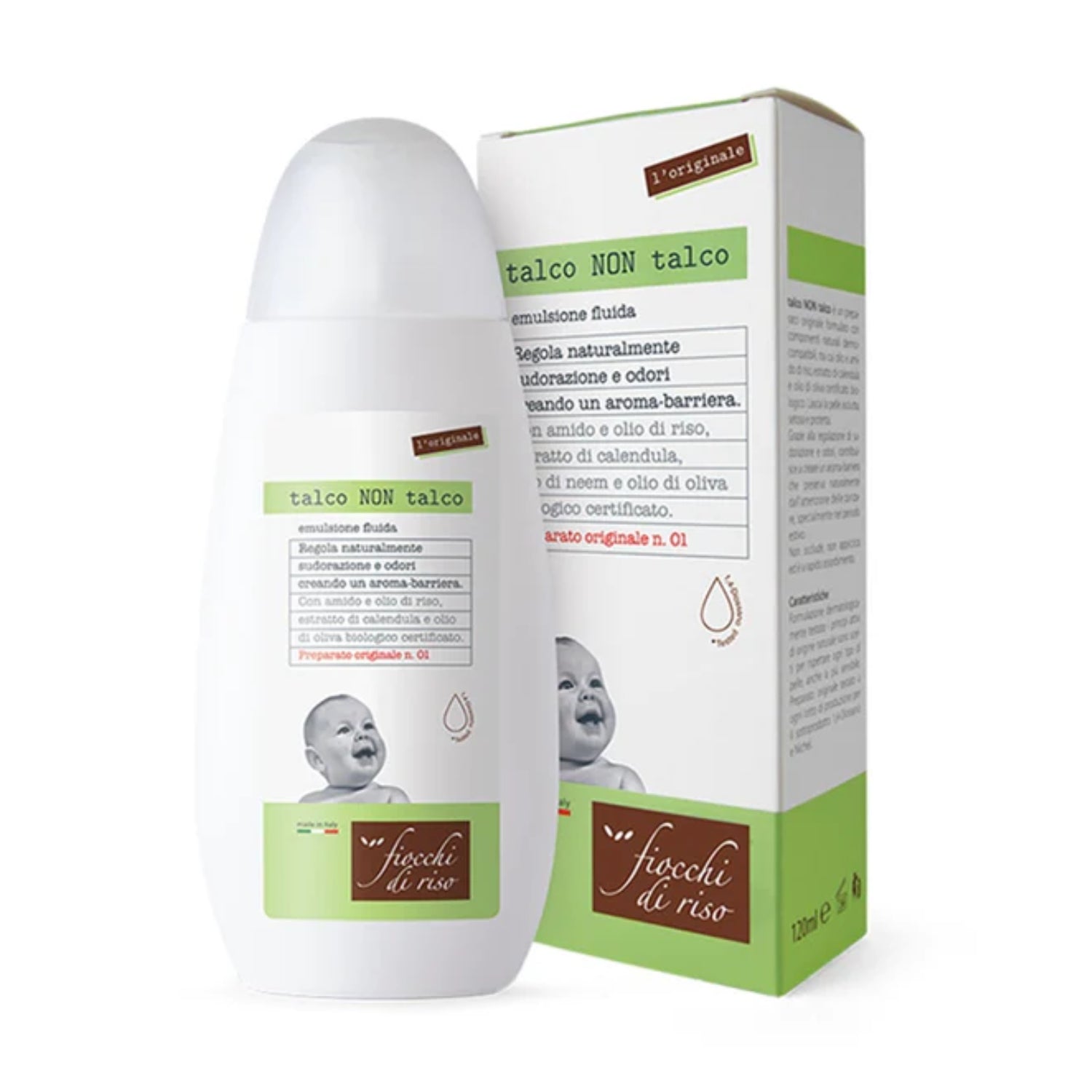 Flakes of Rice - Talc NOT Talc Deodorant (The Original) 120ml