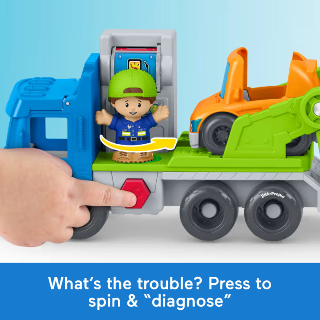 Fisher Price - Little People Carro Attrezzi JJY78