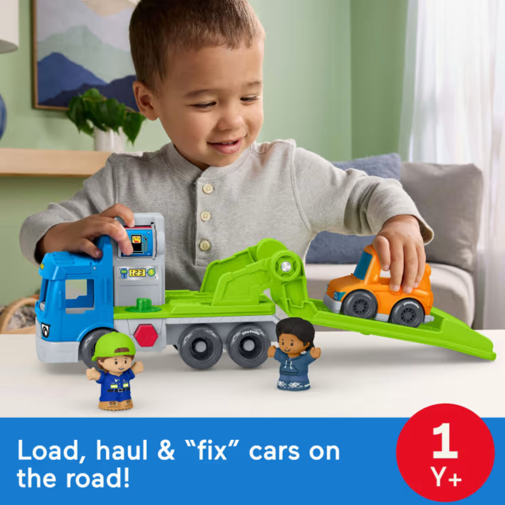 Fisher Price - Little People Carro Attrezzi JJY78