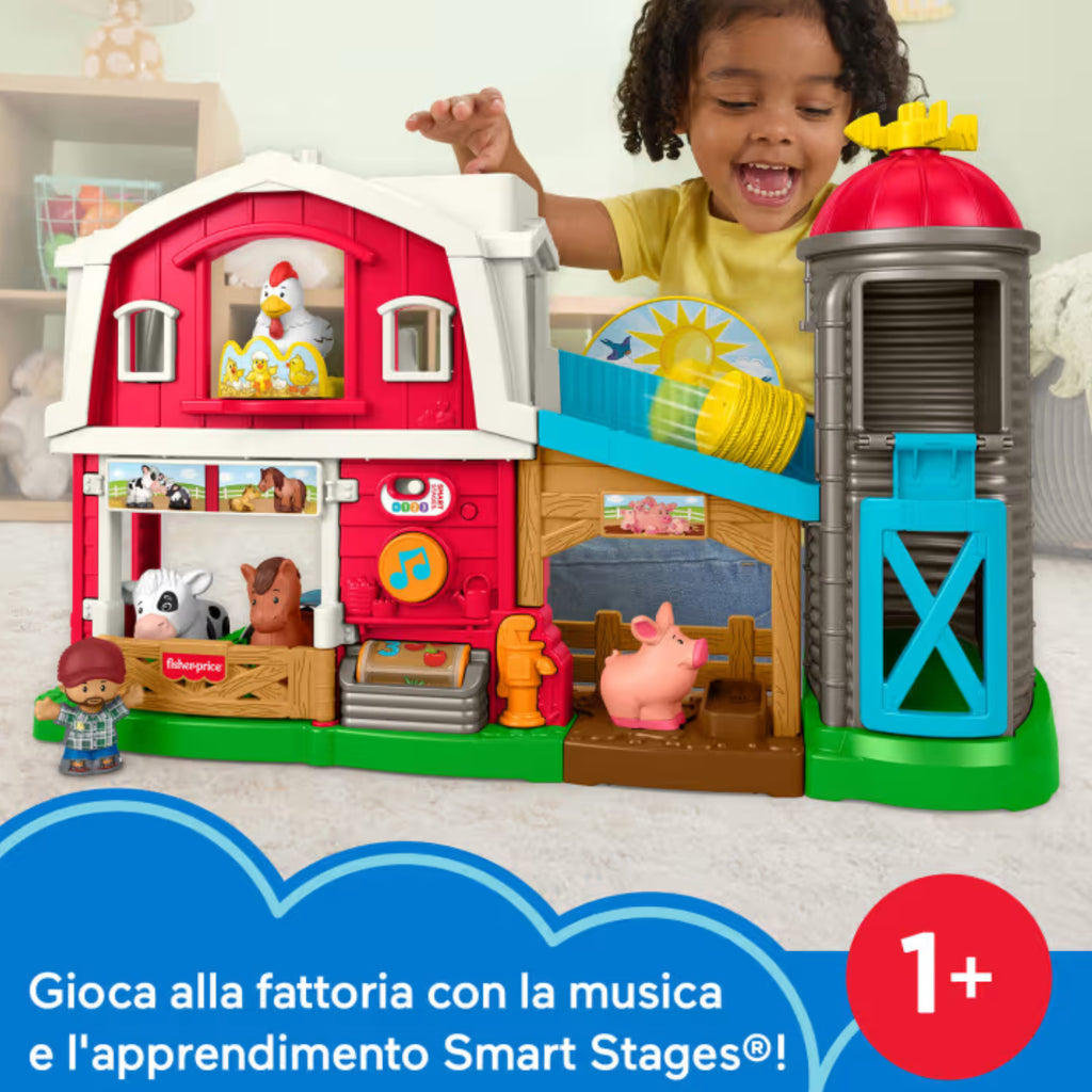 Fisher Price - Little People Fattoria Degli Animali Felici JGX09