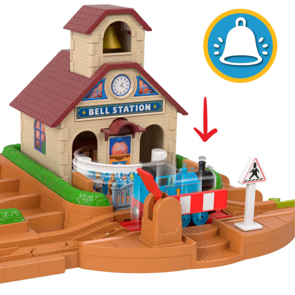 Fisher Price  - Thomas & Friends Pista Stazione Suona La Campana JLL35