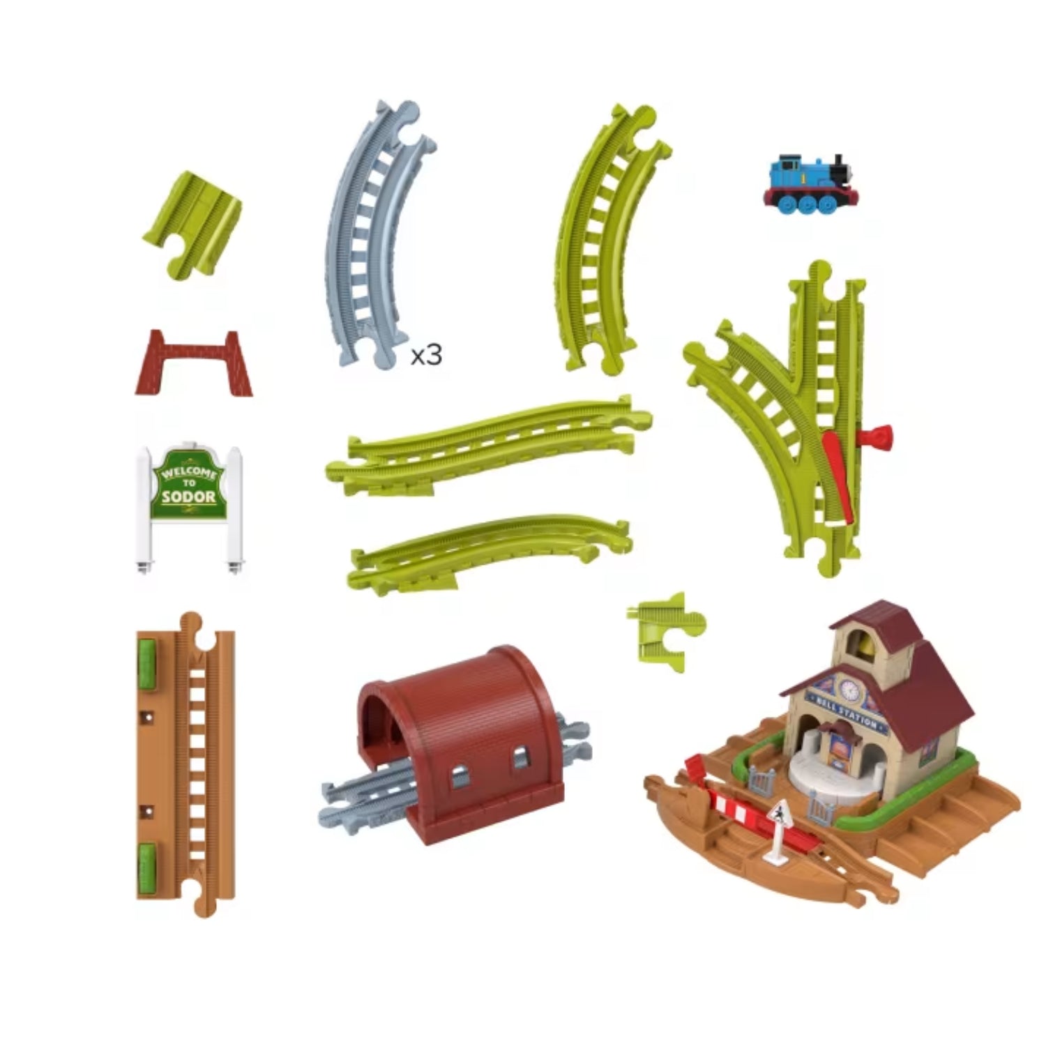 Fisher Price  - Thomas & Friends Pista Stazione Suona La Campana JLL35