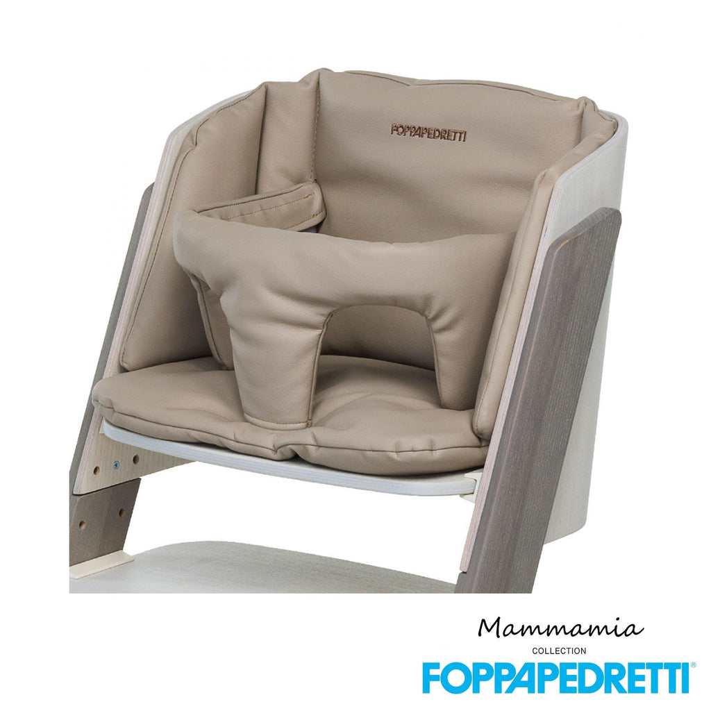 Foppapedretti - Seggiolone Evolutivo Tiramisù + Imbottito + Protezione + Vassoio + Cinture in Offerta!