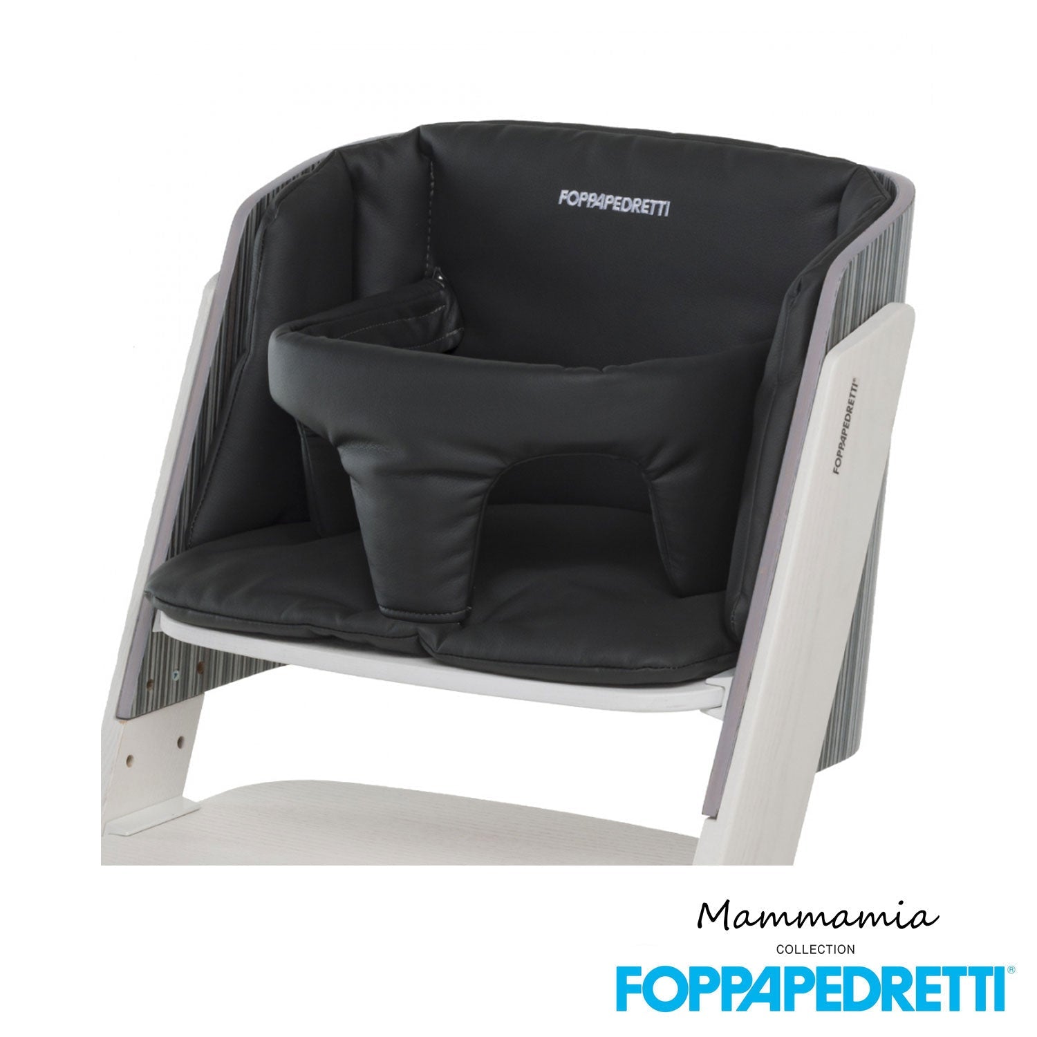 Foppapedretti - Seggiolone Evolutivo Tiramisù + Imbottito + Protezione + Vassoio + Cinture in Offerta!