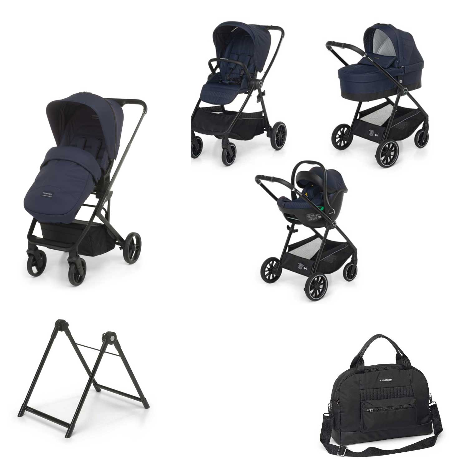 Foppapedretti - Trio Tic Toc + Borsa + Coprigambe + Stand Up