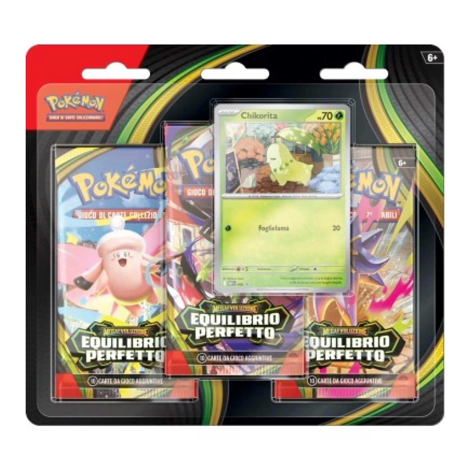 Gamevision - Pokemon Blister 3 Bustine + 1 Card M3