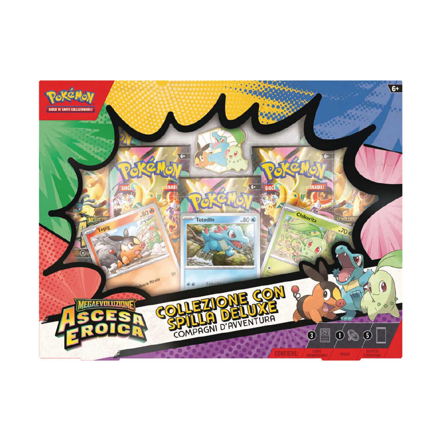 Gamevision - Pokemon Deluxe Pin Collection M2.5 Ascesa Eroica