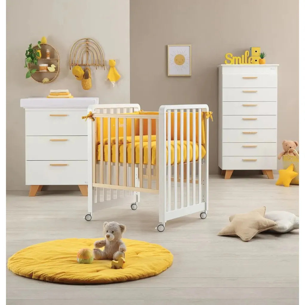 Azzurra Design - Lettino Glam  9 In 1 + Materasso + Completo Piumone Glam