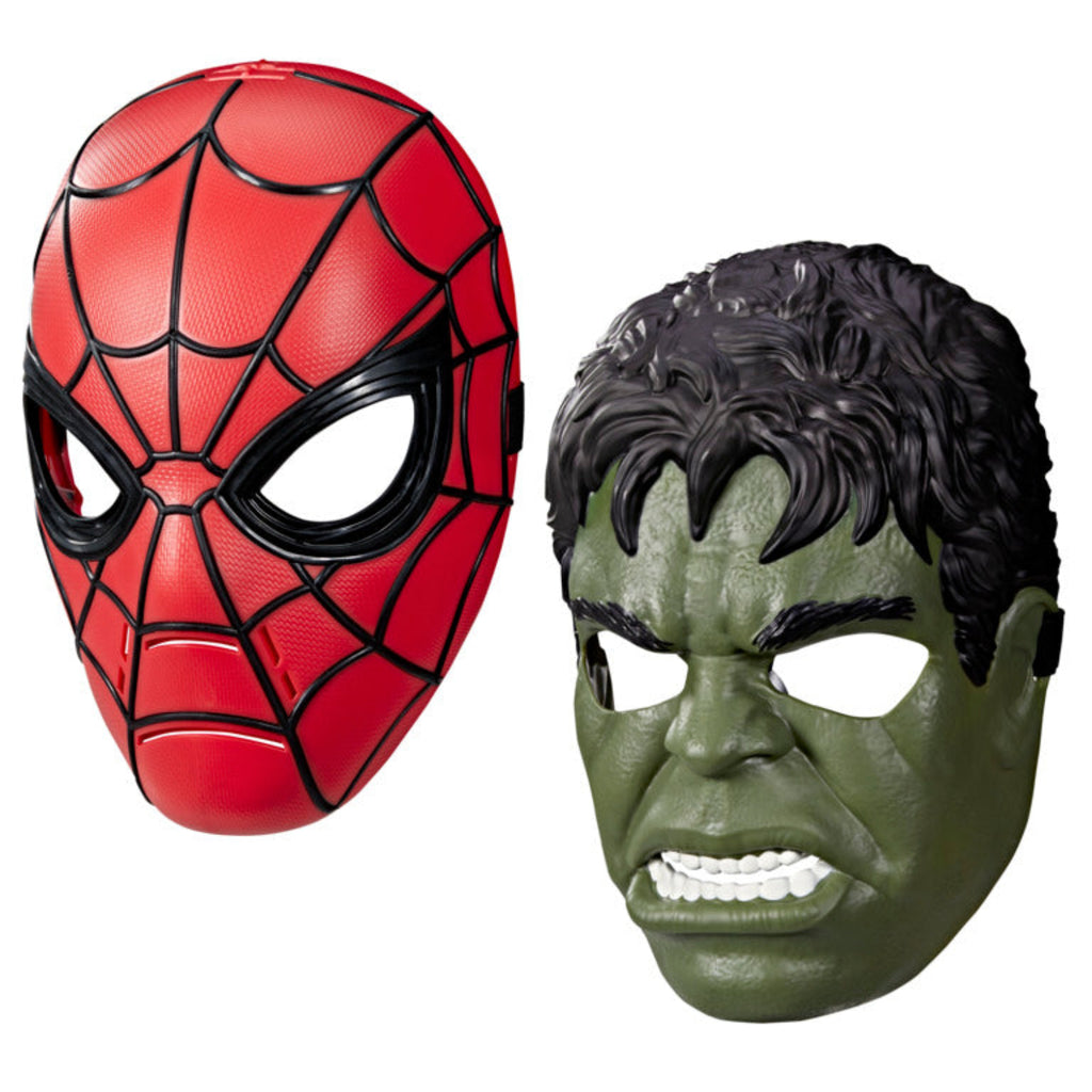 Hasbro - Maschera Spiderman e Hulk
