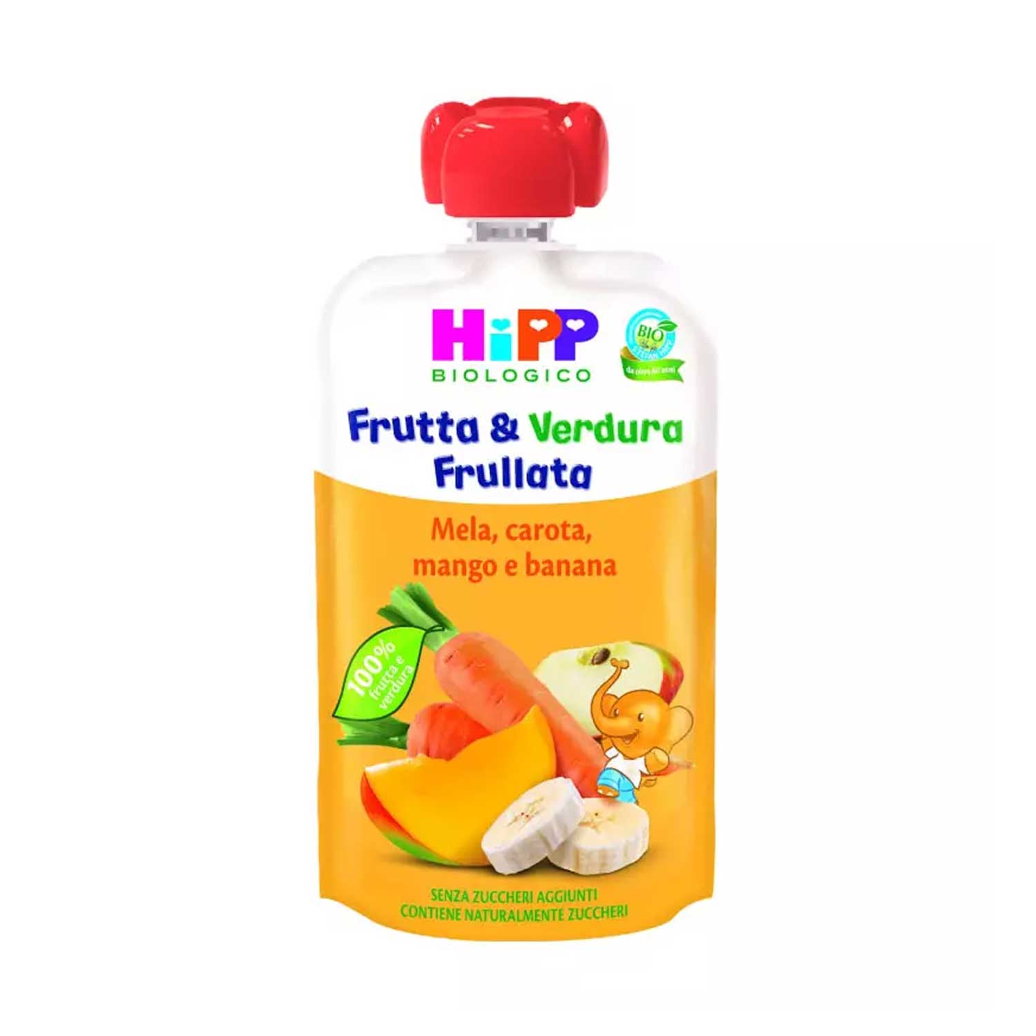 Hipp - Frutta Frullata Carote Mango E Banana 90g
