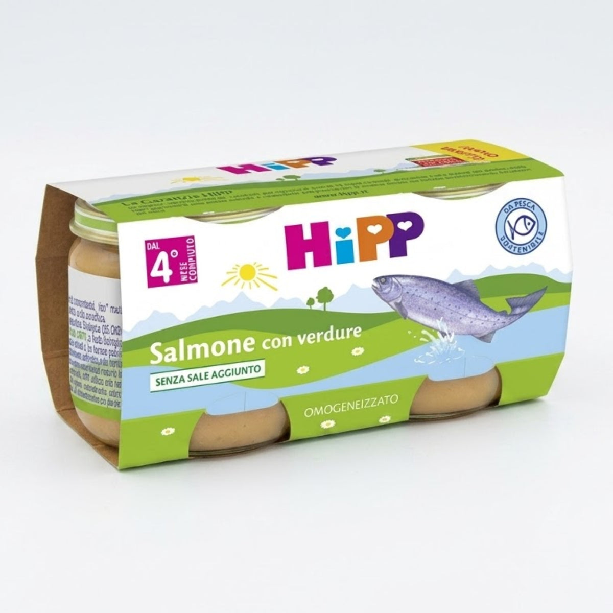 Hipp - Omogeneizzato Pesce: Confezione 2x80 gr