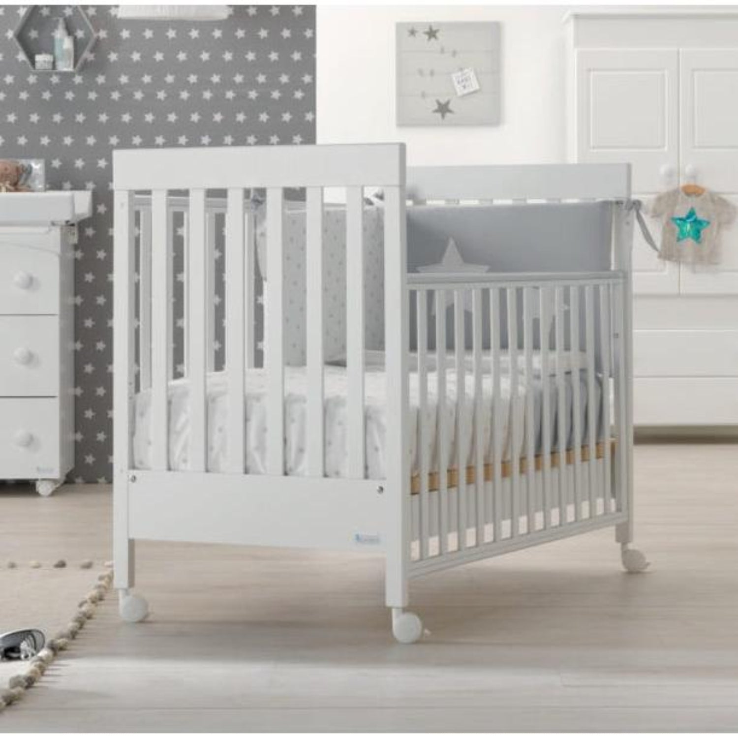 Azzurra Design - Lettino Homi + Sistema Baby Space + Materasso Omaggio!