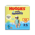Huggies - Little Swimmers Pannolini-Costumino per il bagno taglia 3-4 (12 pz)