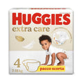 Huggies - Pannolini Extra Care Grande Taglia 4  33 Pezzi
