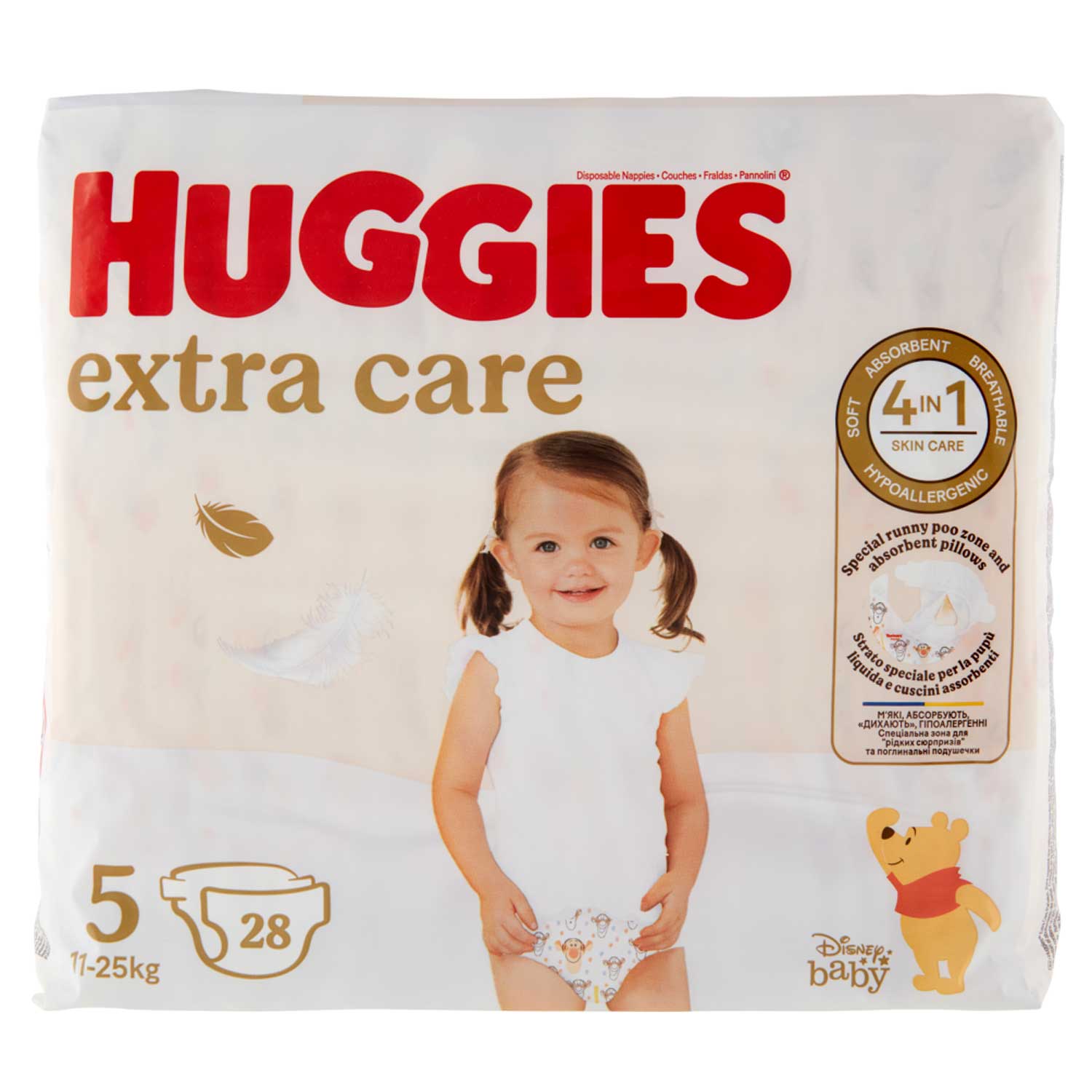 Huggies - Extra Care Pannolini taglia 5 (28 pz)