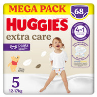 Huggies - Extra Care Mutandina Megapack Taglia 5 (68pz)