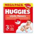 Huggies - Little Movers Megapack Taglia 3 (126pz)
