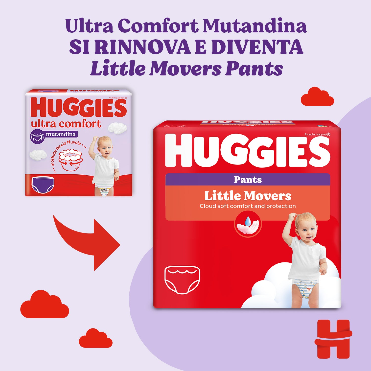 Huggies - Ultra Comfort Panties Megapack Size 5 11-25kg 75 PCS