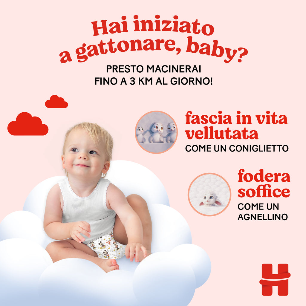 Huggies - Little Movers Pannolini Gigapack taglia 5 (126 pezzi)