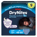 Huggies - DryNites Mutandine per maschi taglia 13+ (9 pezzi)