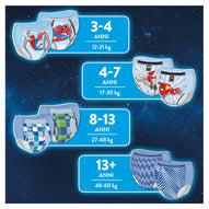 Huggies - Mutandine Assorbenti Drynites Boy 4/7anni 17/30 Kg: Confezione 10 Pz
