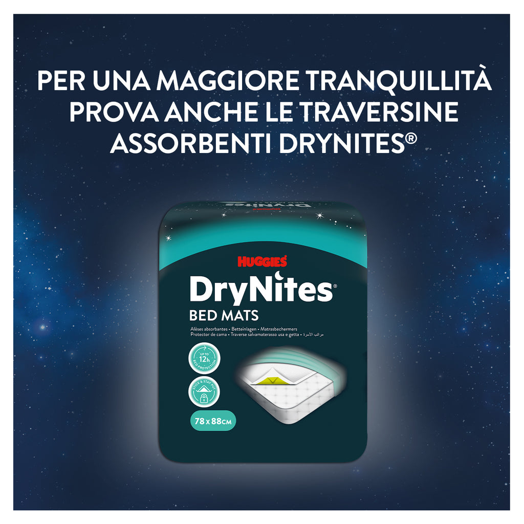 Huggies - DryNites Mutandine per femmine taglia 8-13 (9 pz)