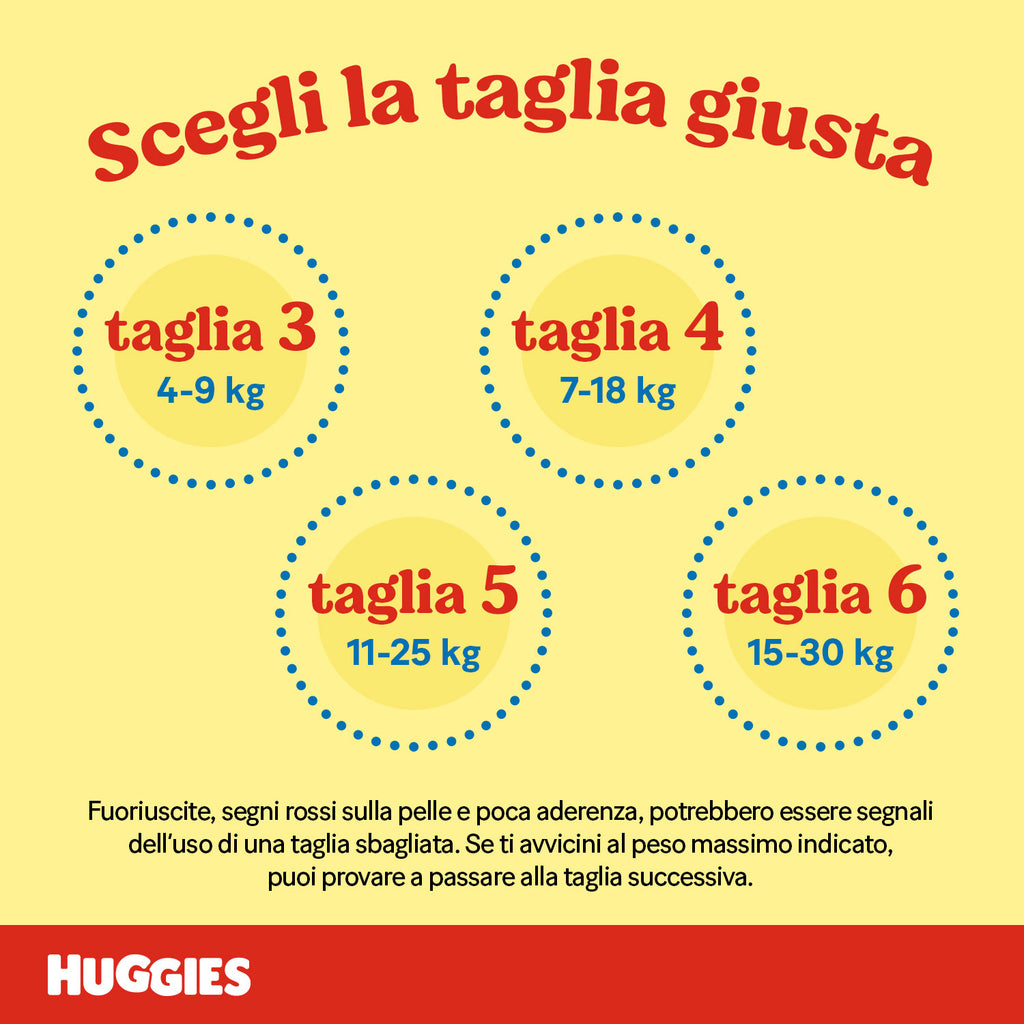 Huggies - Pannolini Unistar Taglia 3 18pz