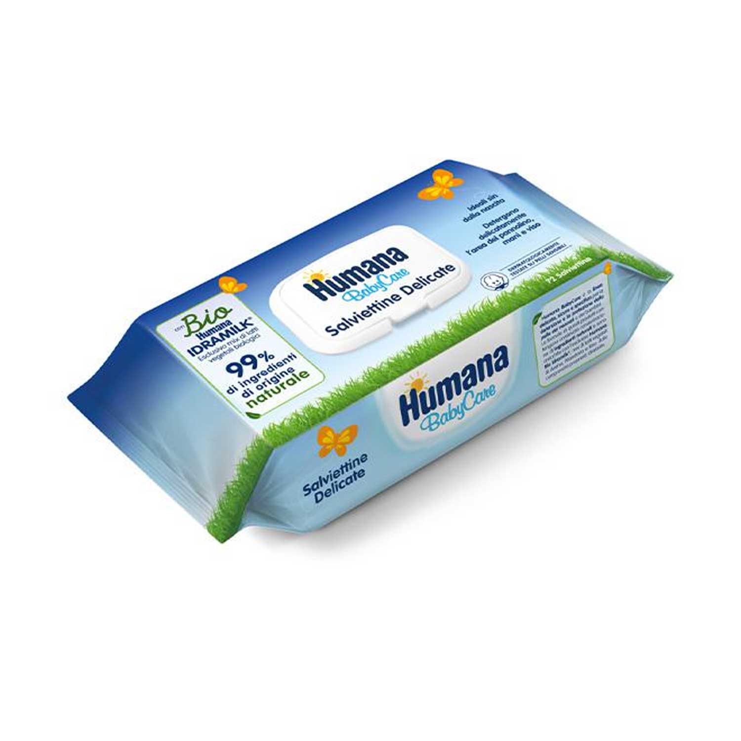 Humana - Salviette Detergenti 72 Pezzi
