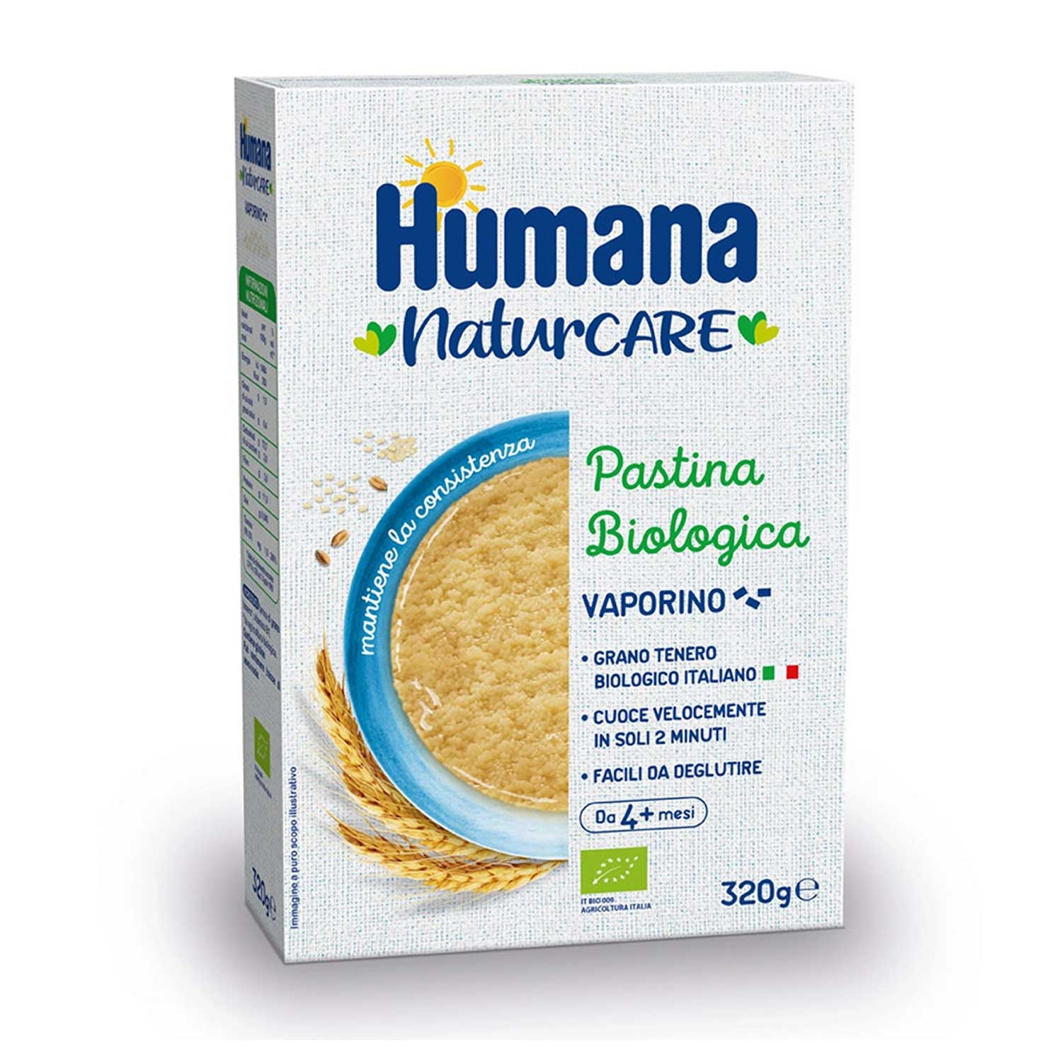 Humana - Pastina Vaporino: Confezione 320 gr