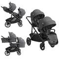 Joie Signature - Trio Gemellare Versiti con 2 sedute, 2 Ramble XL e 2 Sprint I size