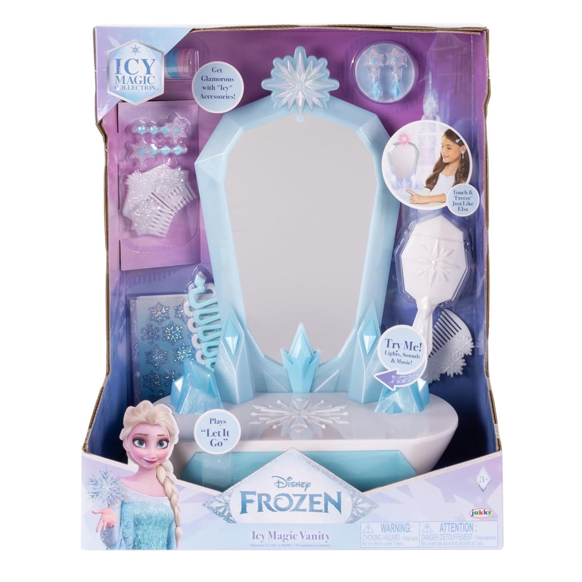 Jakks Pacific - Frozen Ice & Magic Vanity di Elsa