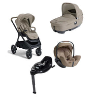 Joie - Trio Con Passeggino Finiti +Navicella Calmi + S.A. I Level Recline + Base Omaggio