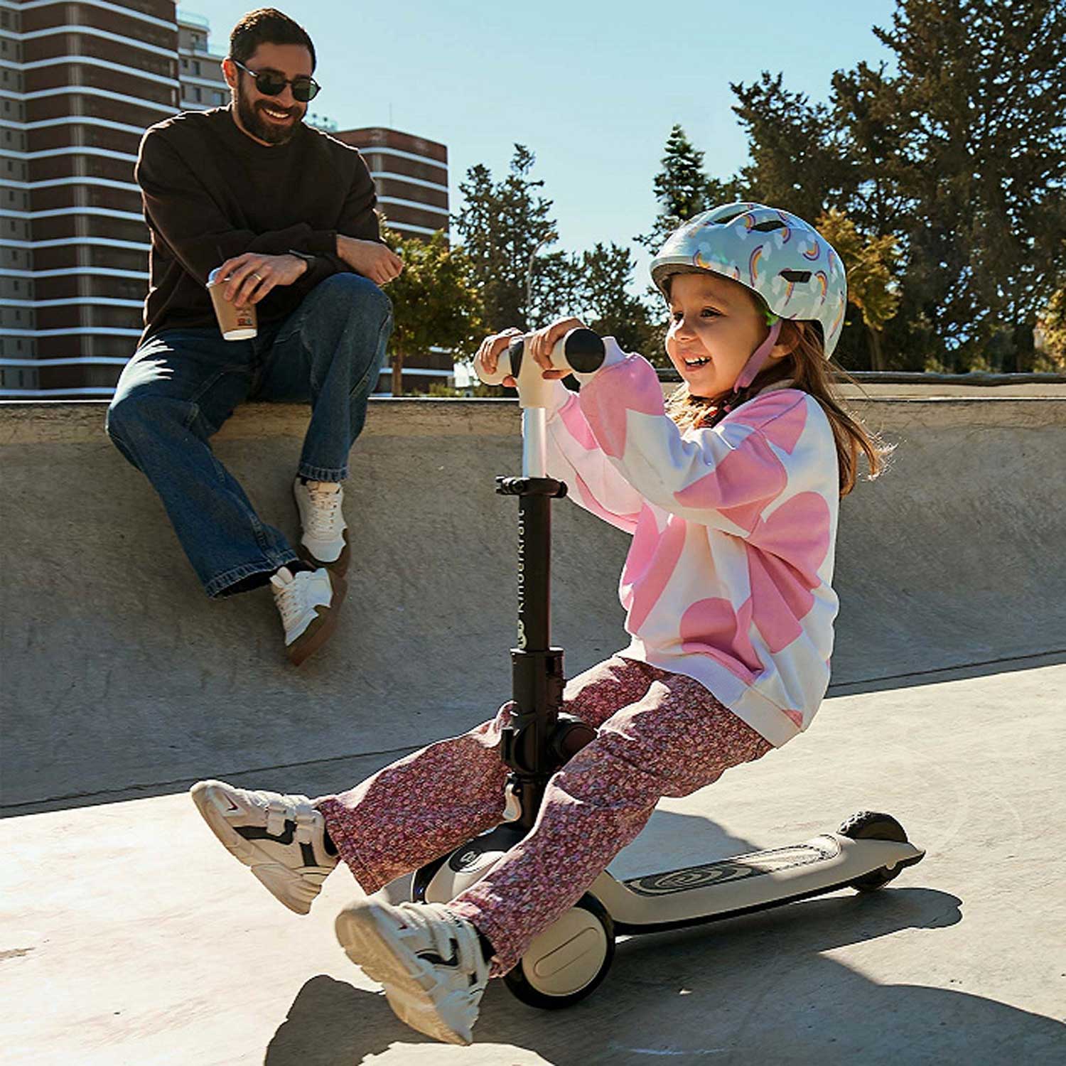 Kinderkraft - Monopattino Evolutivo 2 in 1 Con Seduta Halley 2