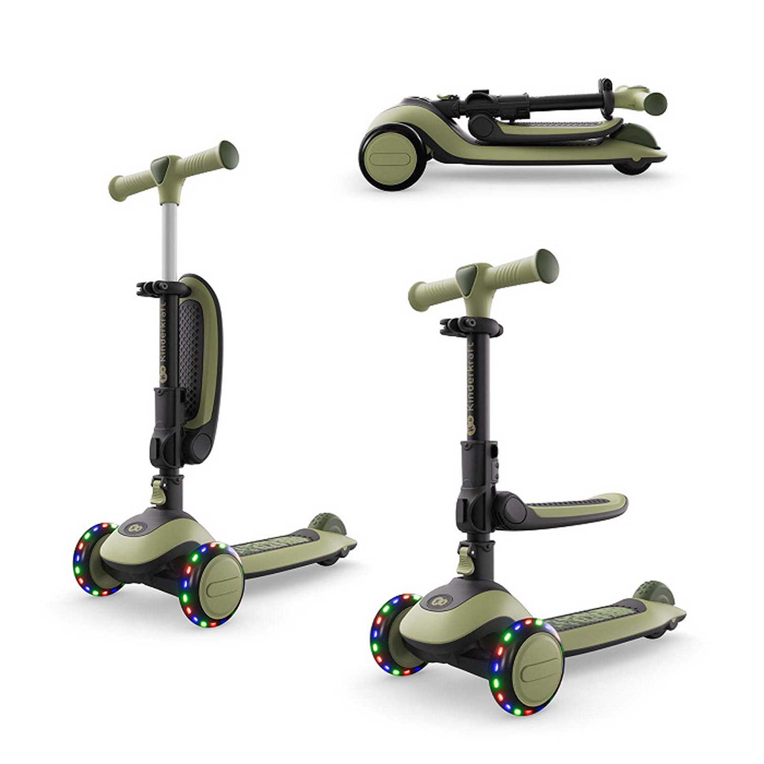 Kinderkraft - Monopattino Evolutivo 2 in 1 Con Seduta Halley 2