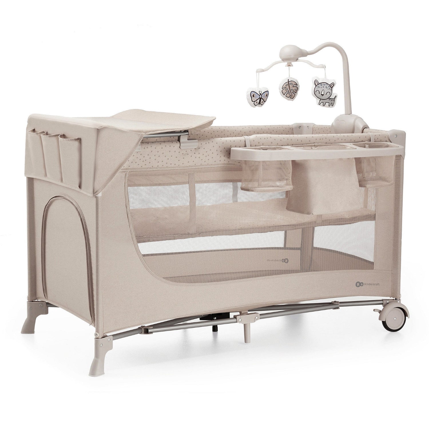 Kinderkraft - Lettino da viaggio Joy2 3in1 con accessori