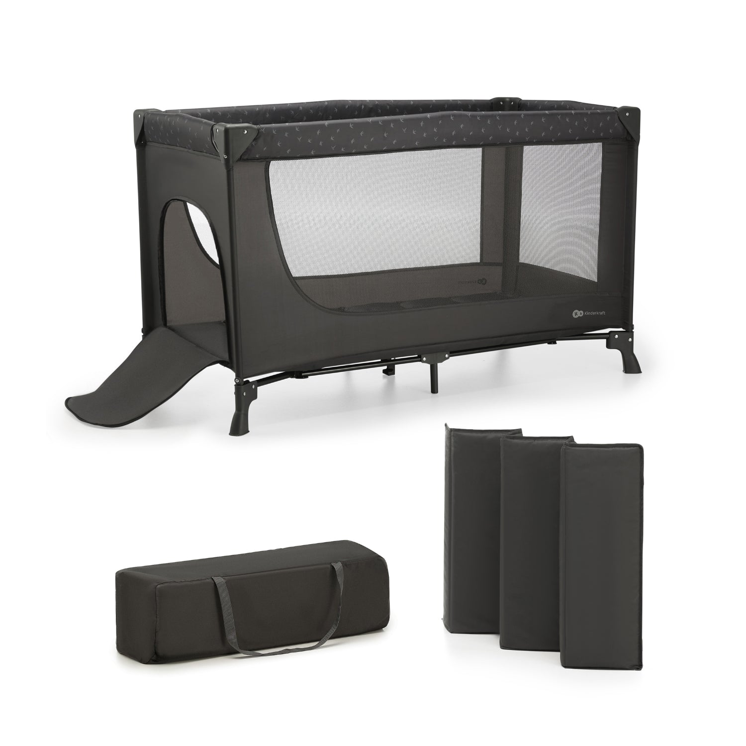 Kinderkraft - Lettino Da Campeggio 2in1 Joy Light