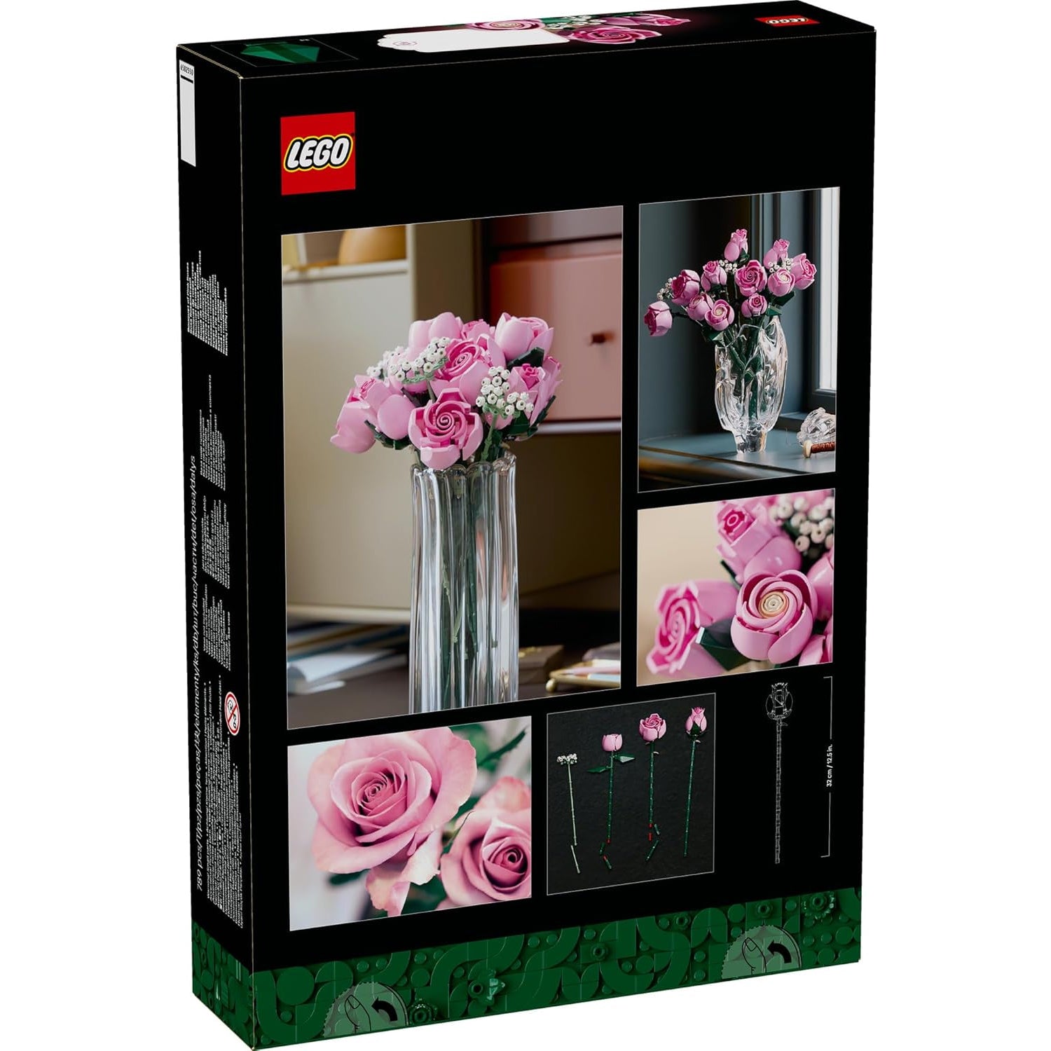 LEGO - Botanicals Bouquet Di Rose Rosa 10374